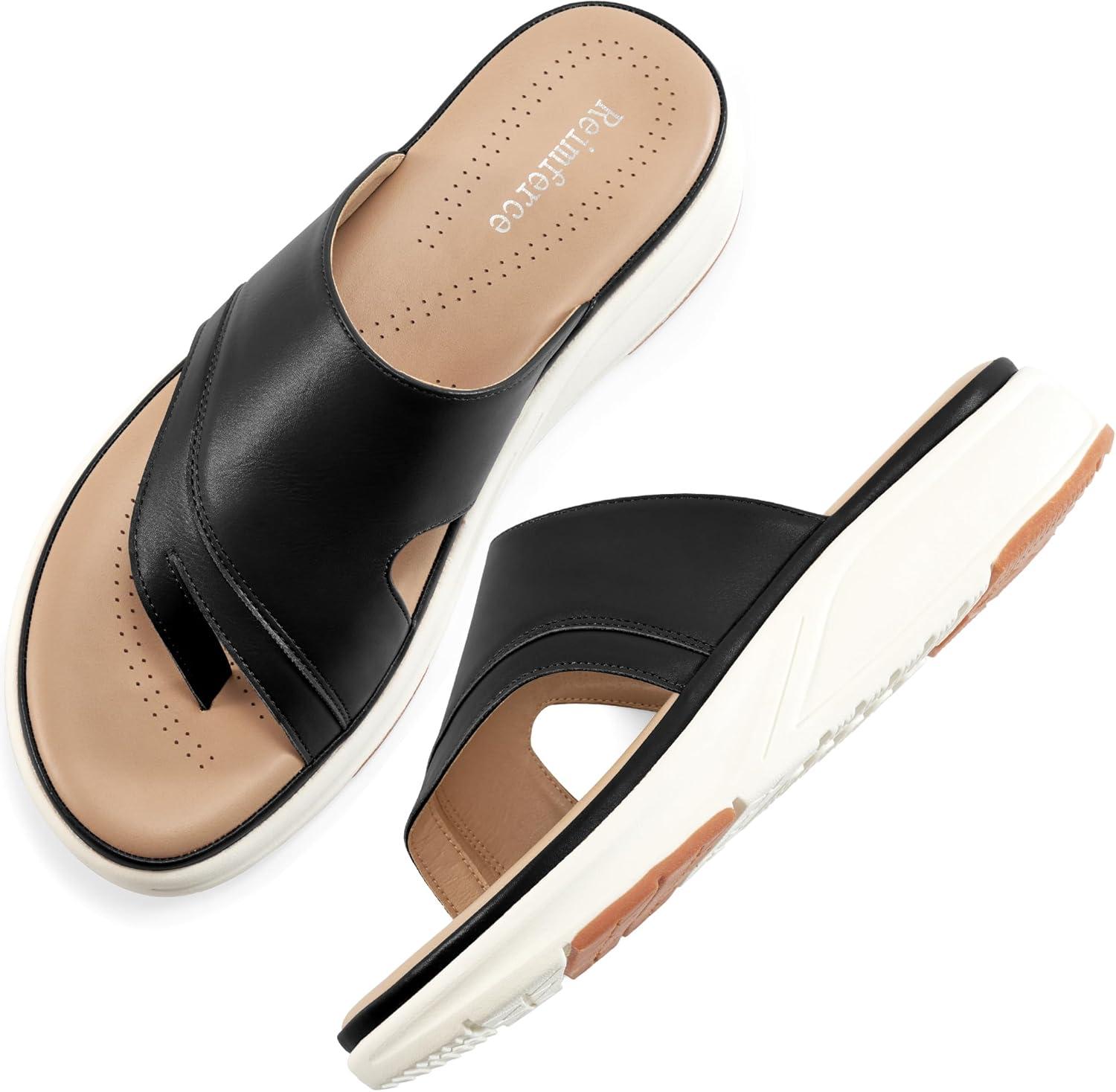 imageOrthopedic Sandals for Women Outdoor Dressy Comfort Slides Womens Fashion  Casual Platform Ladies Walking SandalBlack