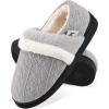 imageWomen Slippers Fuzzy Ladies Shoes Warm House Slippers for Indoor OutdoorGrey